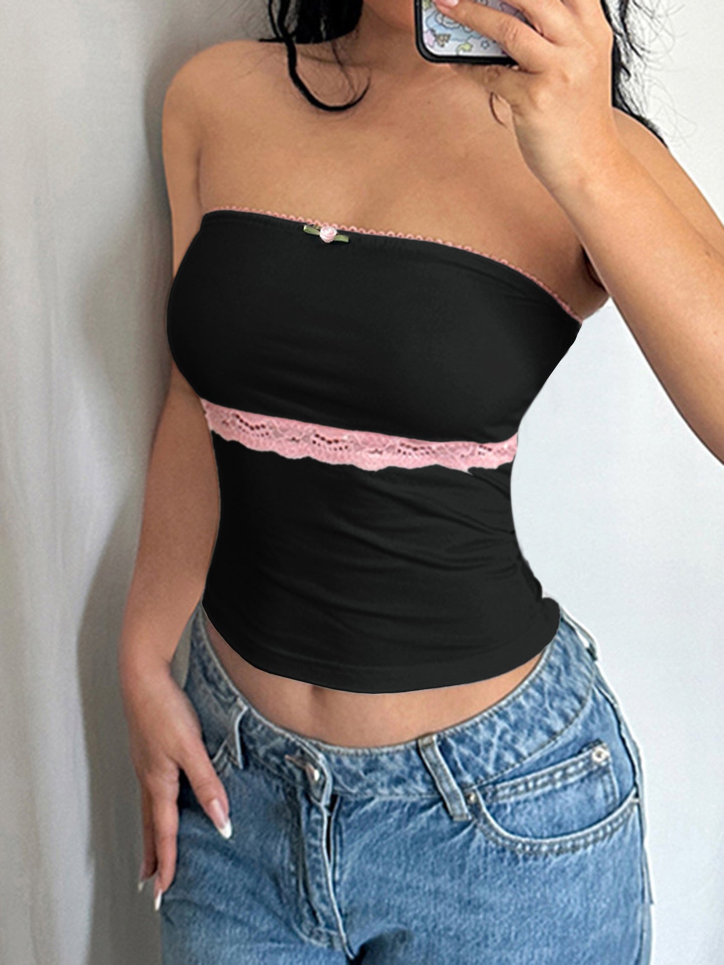 Women Off-Shoulder Crop Top