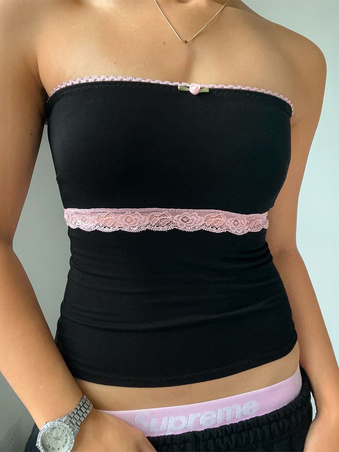 Women Off-Shoulder Crop Top
