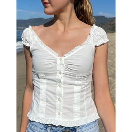 Women Solid Scoop Neck Regular Top