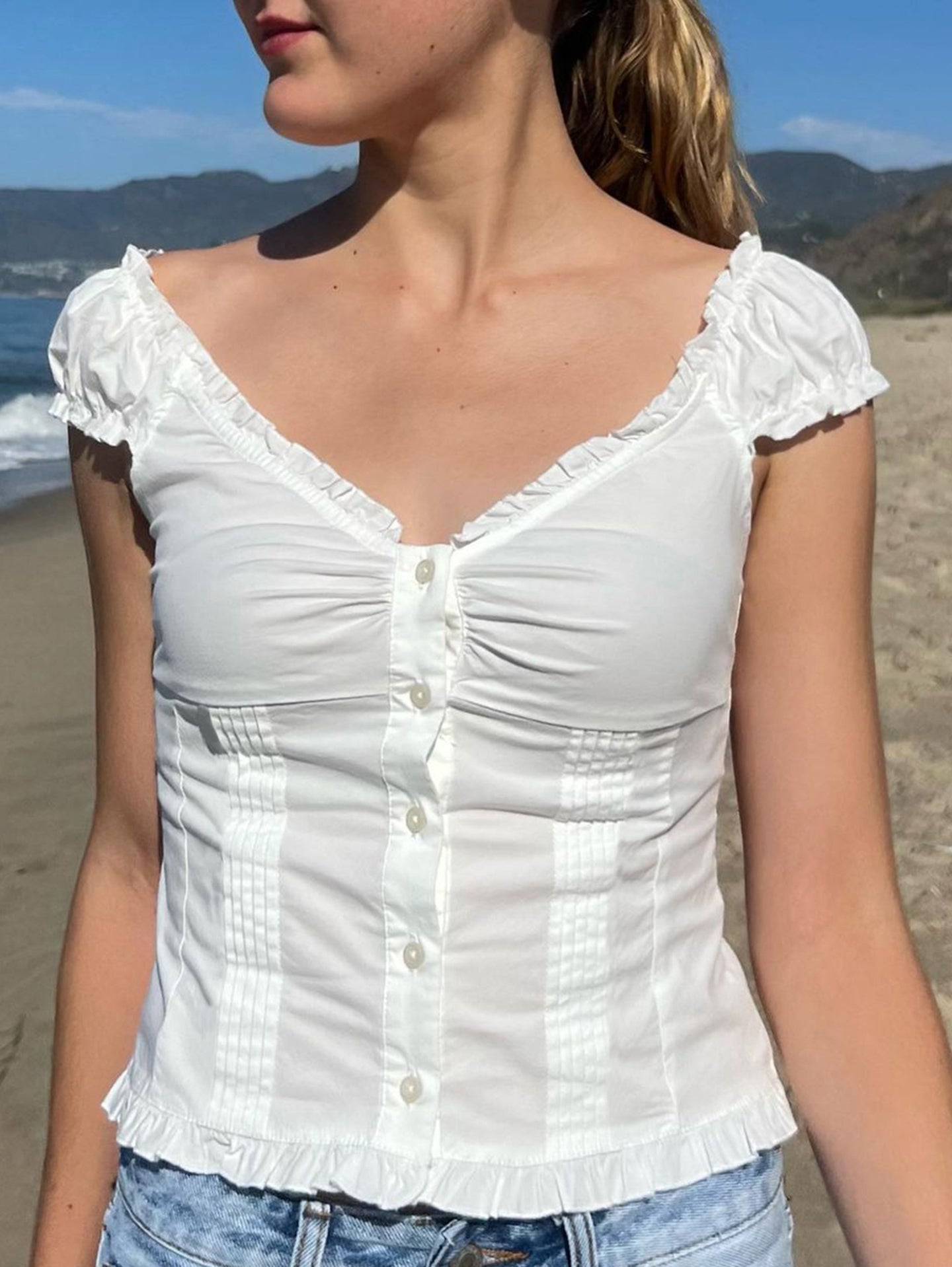 Women Solid Scoop Neck Regular Top