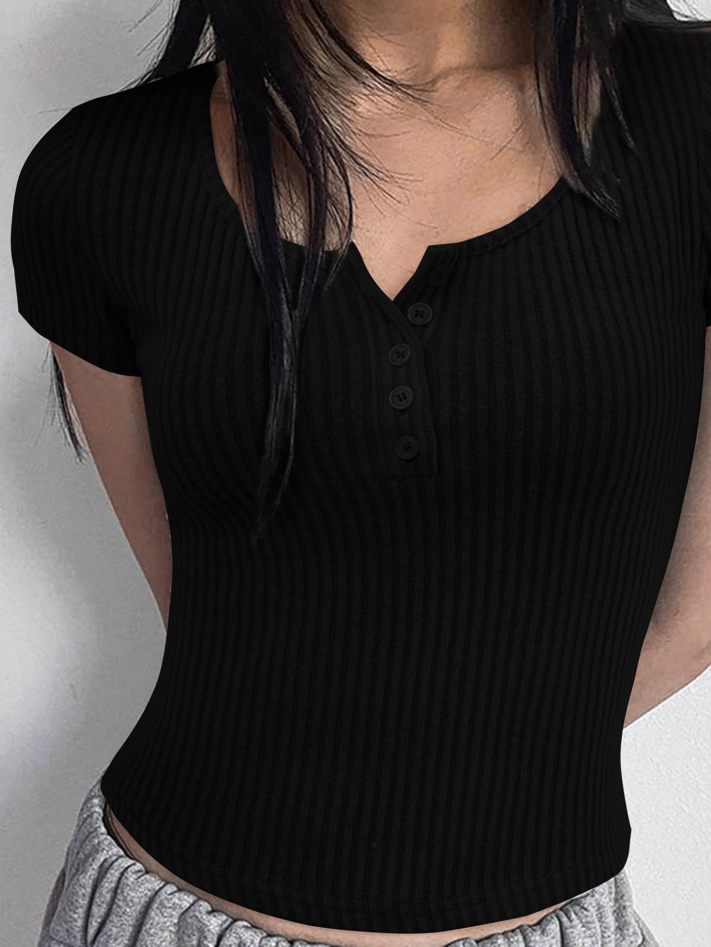 Ribbed Regular Top