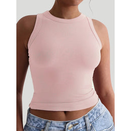 Women Round Neck Tank Top