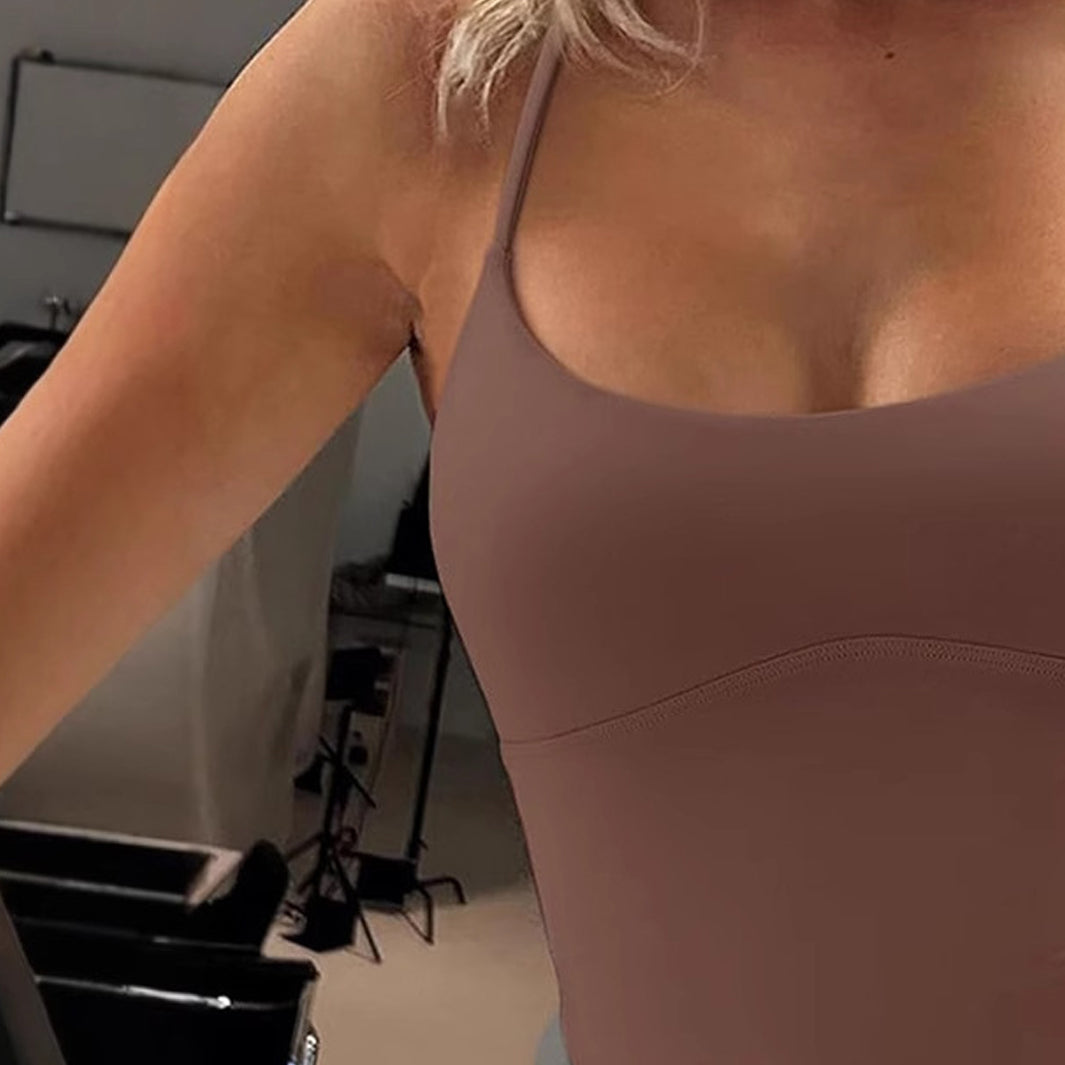 Women Solid Casual Crop Top