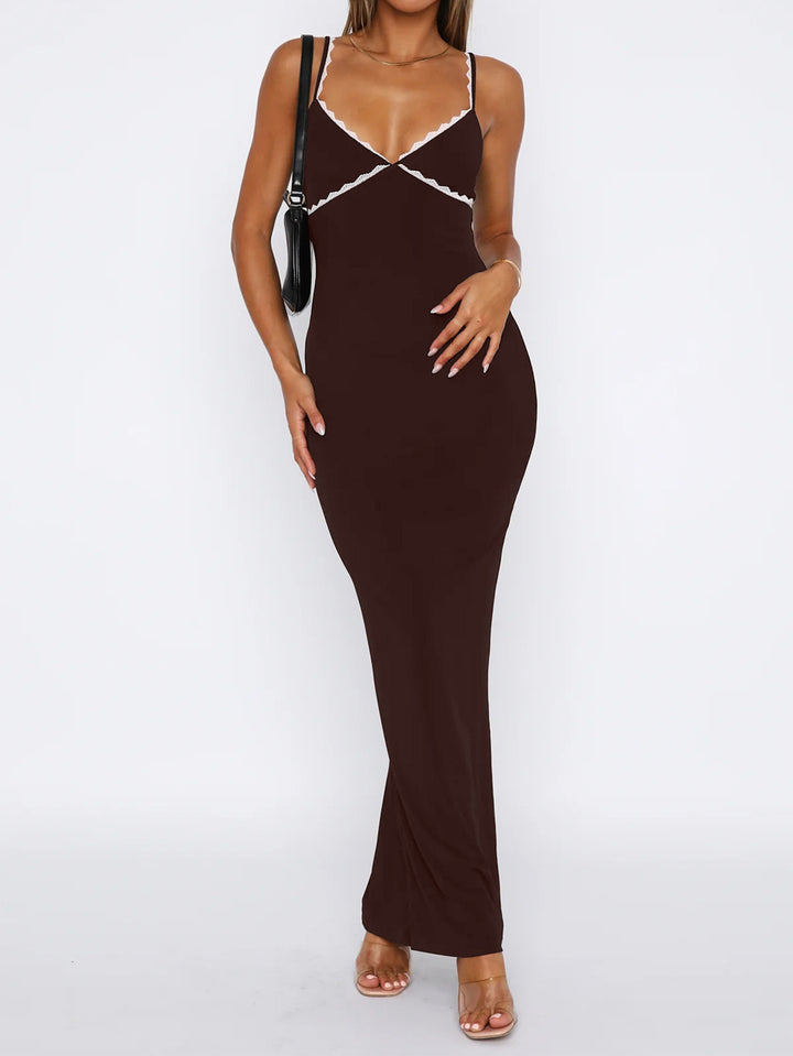 Women Bodycon Maxi Dress