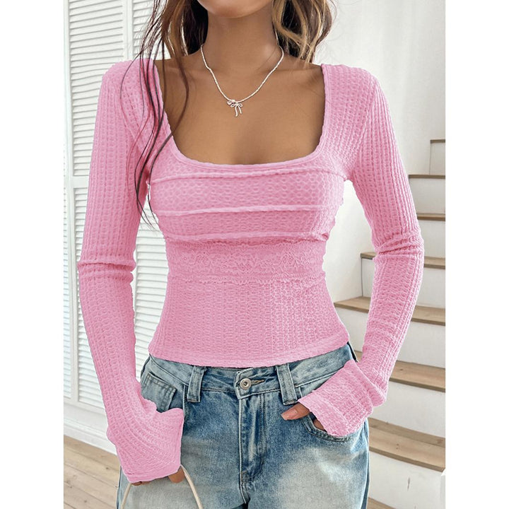 Square Neck Fitted Top
