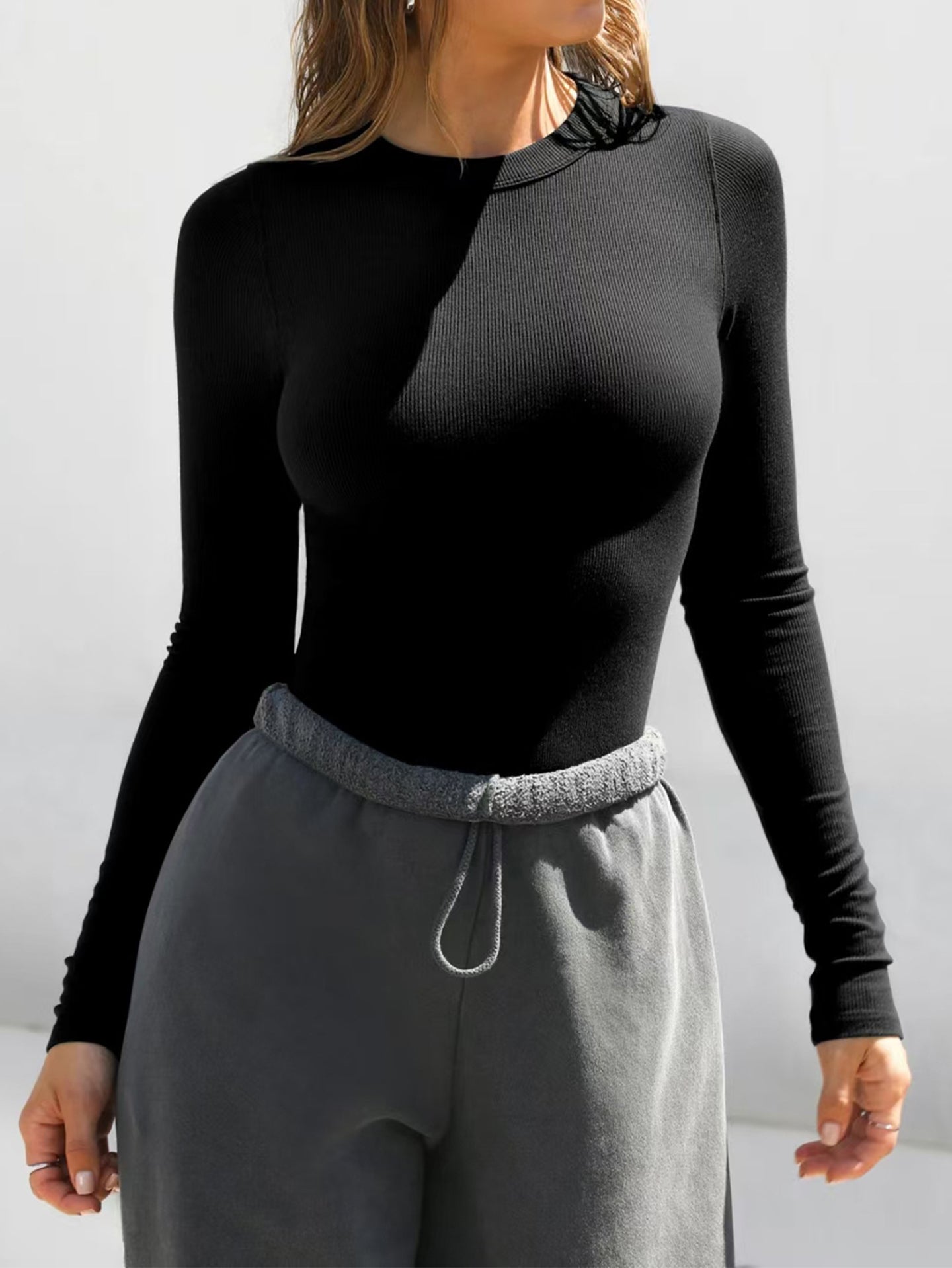 Solid Fitted Top