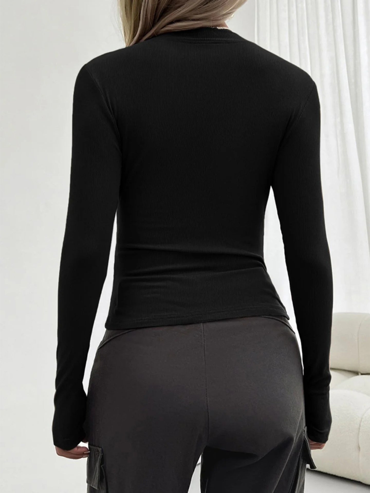 Solid Fitted Top