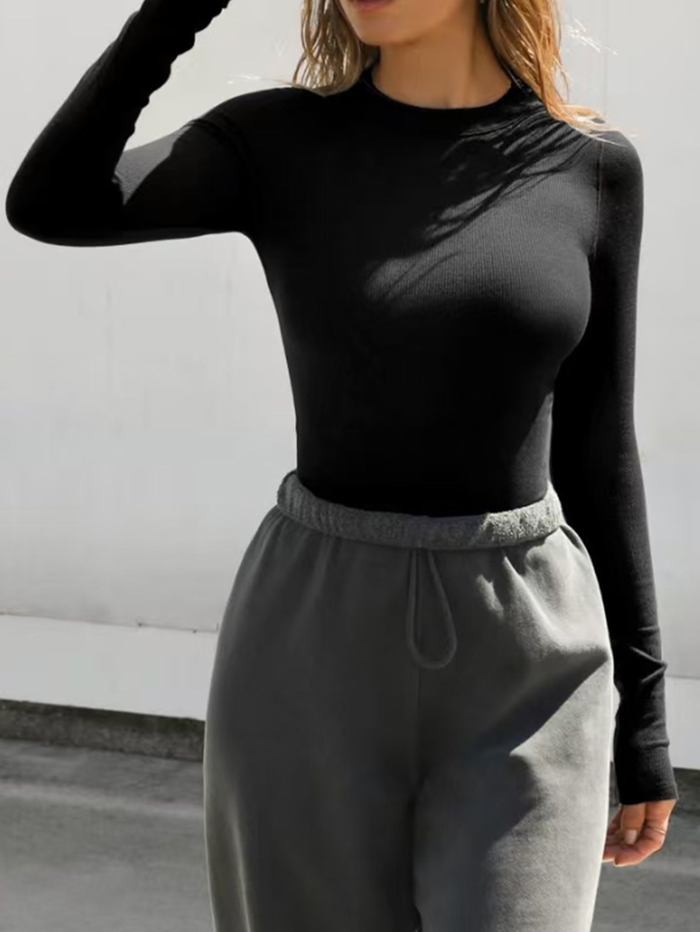 Solid Fitted Top