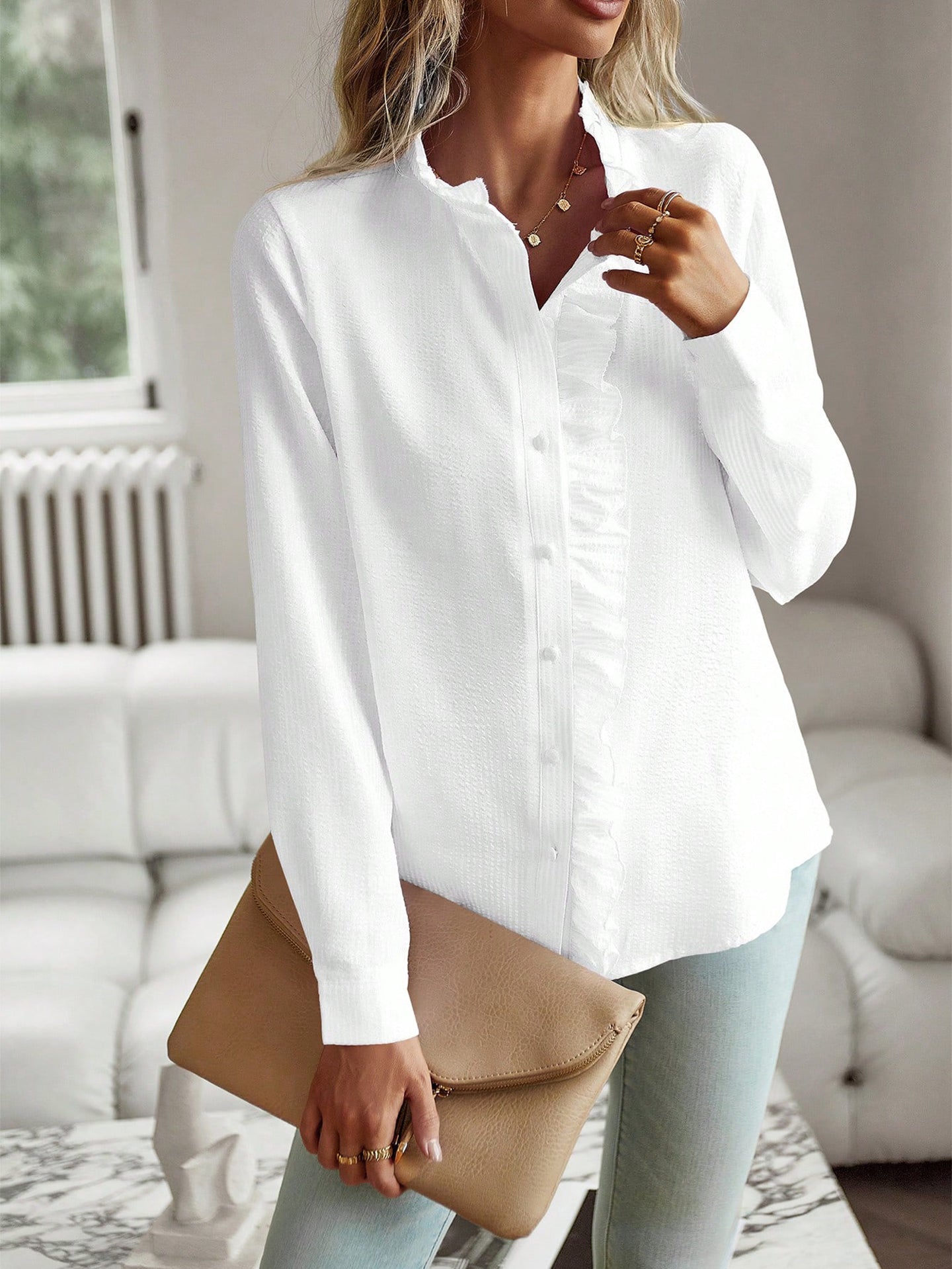 Women Opaque Striped Casual Shirt