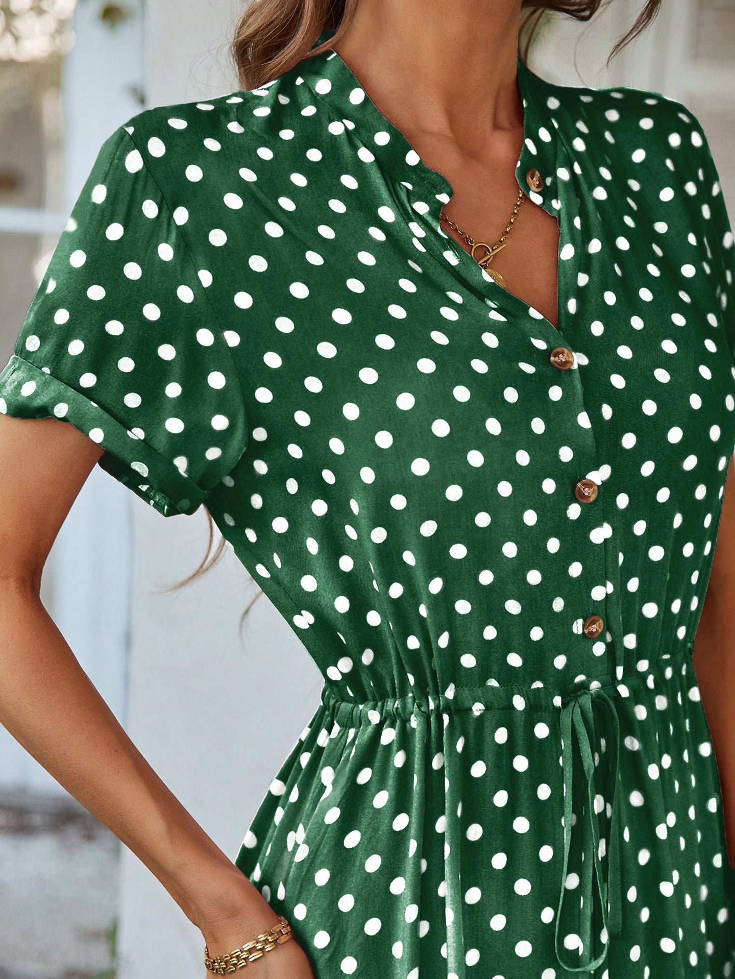 Women Print Georgette Fit & Flare Dress