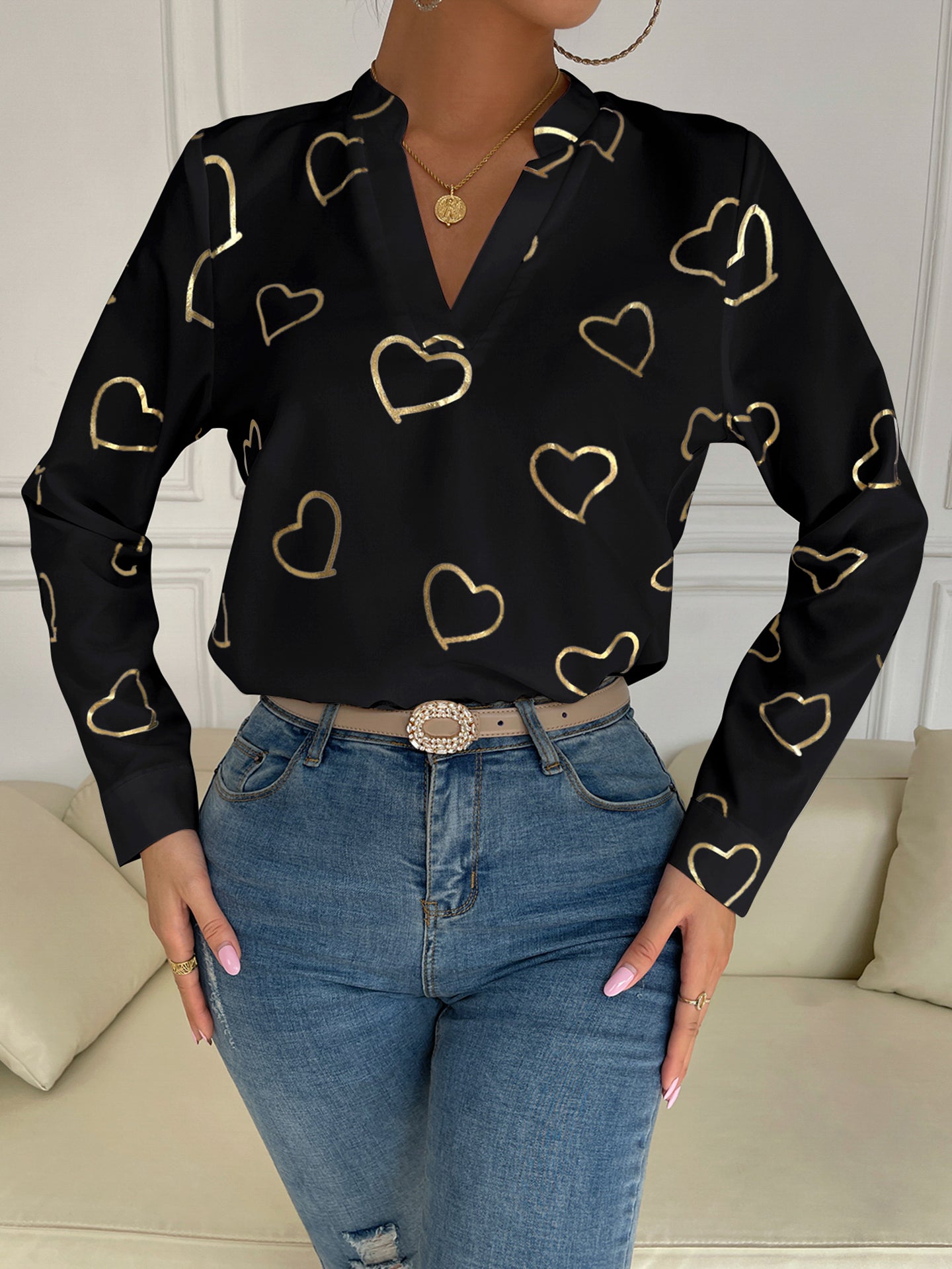 Women Graphic Printed Regular Top