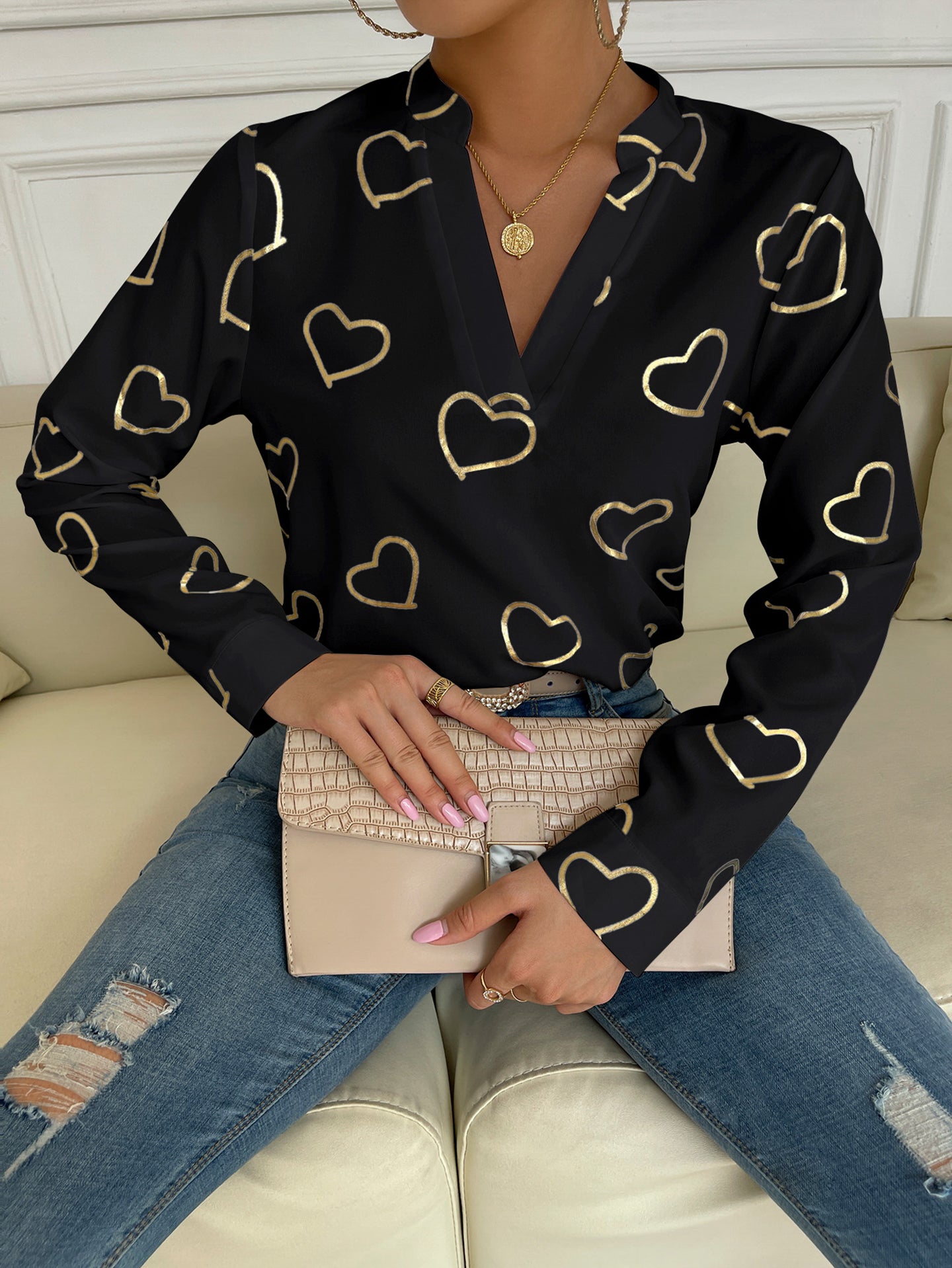 Women Graphic Printed Regular Top