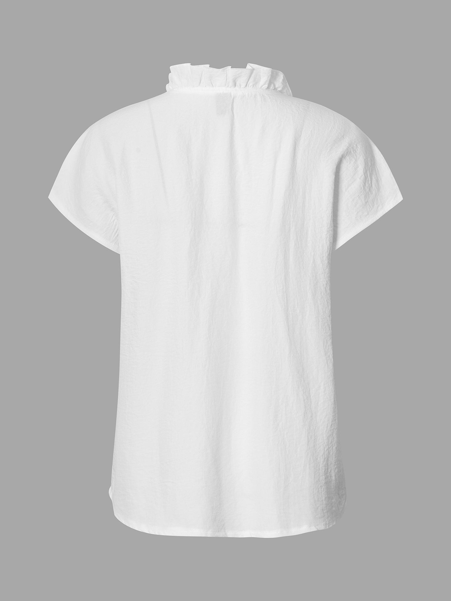 Women V-Neck Ruffles Peplum Top