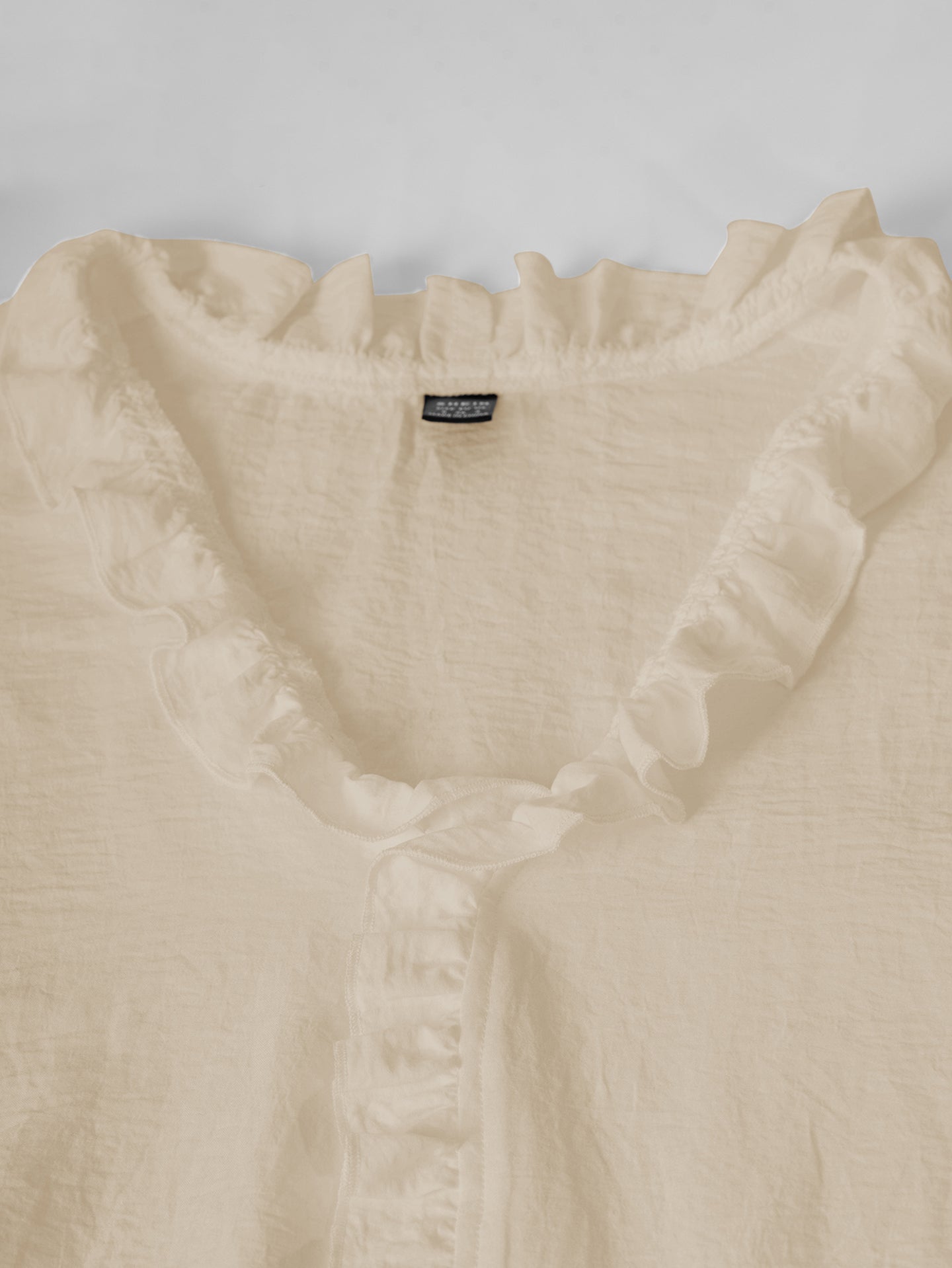 Women V-Neck Ruffles Top