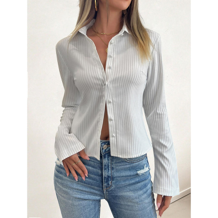 Women Opaque Striped Casual Shirt