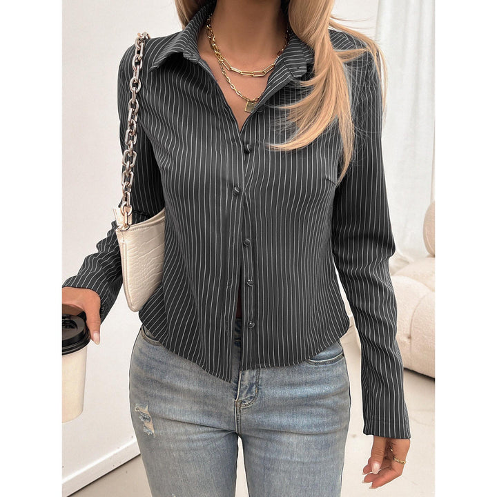 Women Opaque Striped Casual Shirt