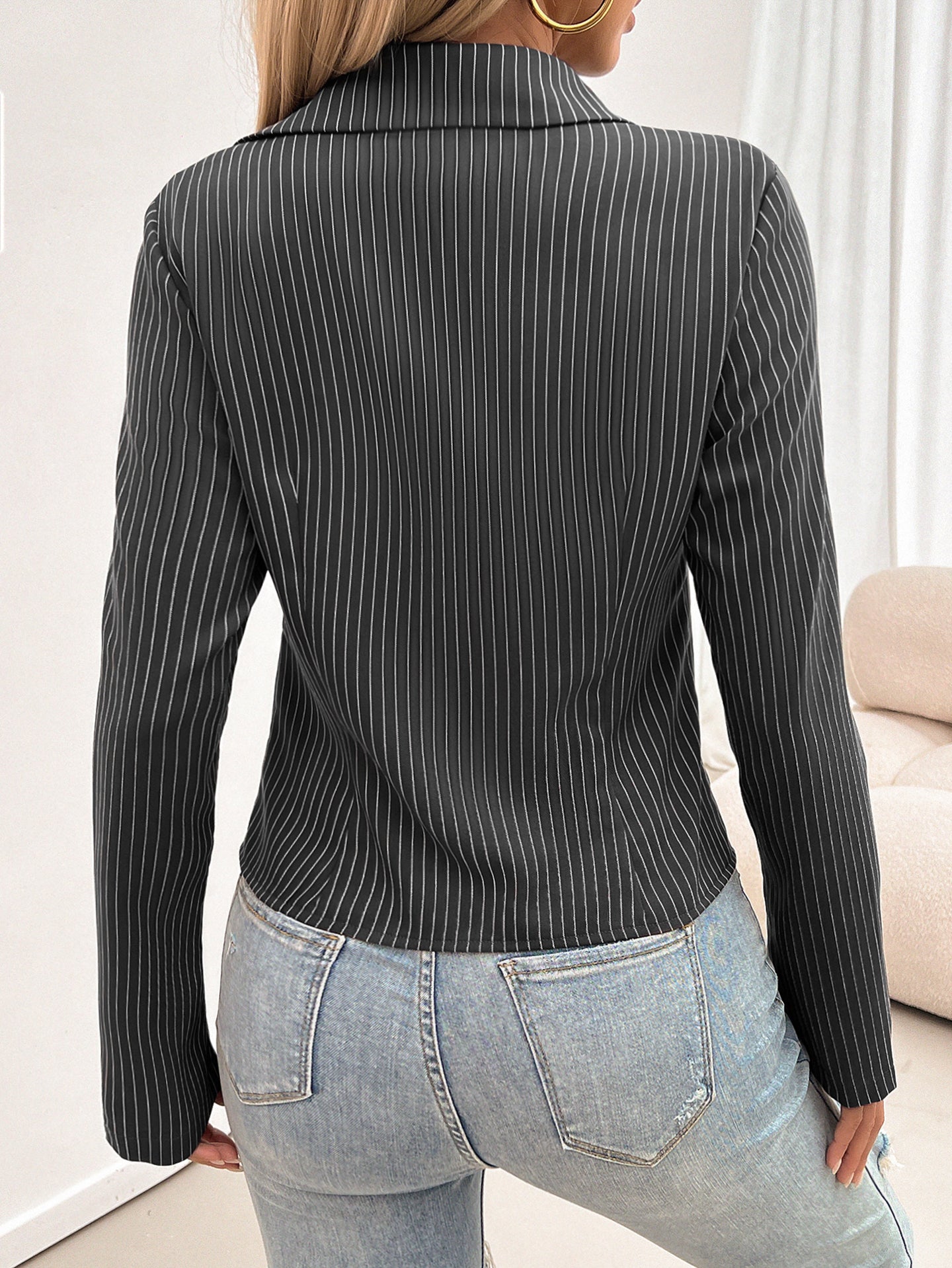Women Opaque Striped Casual Shirt