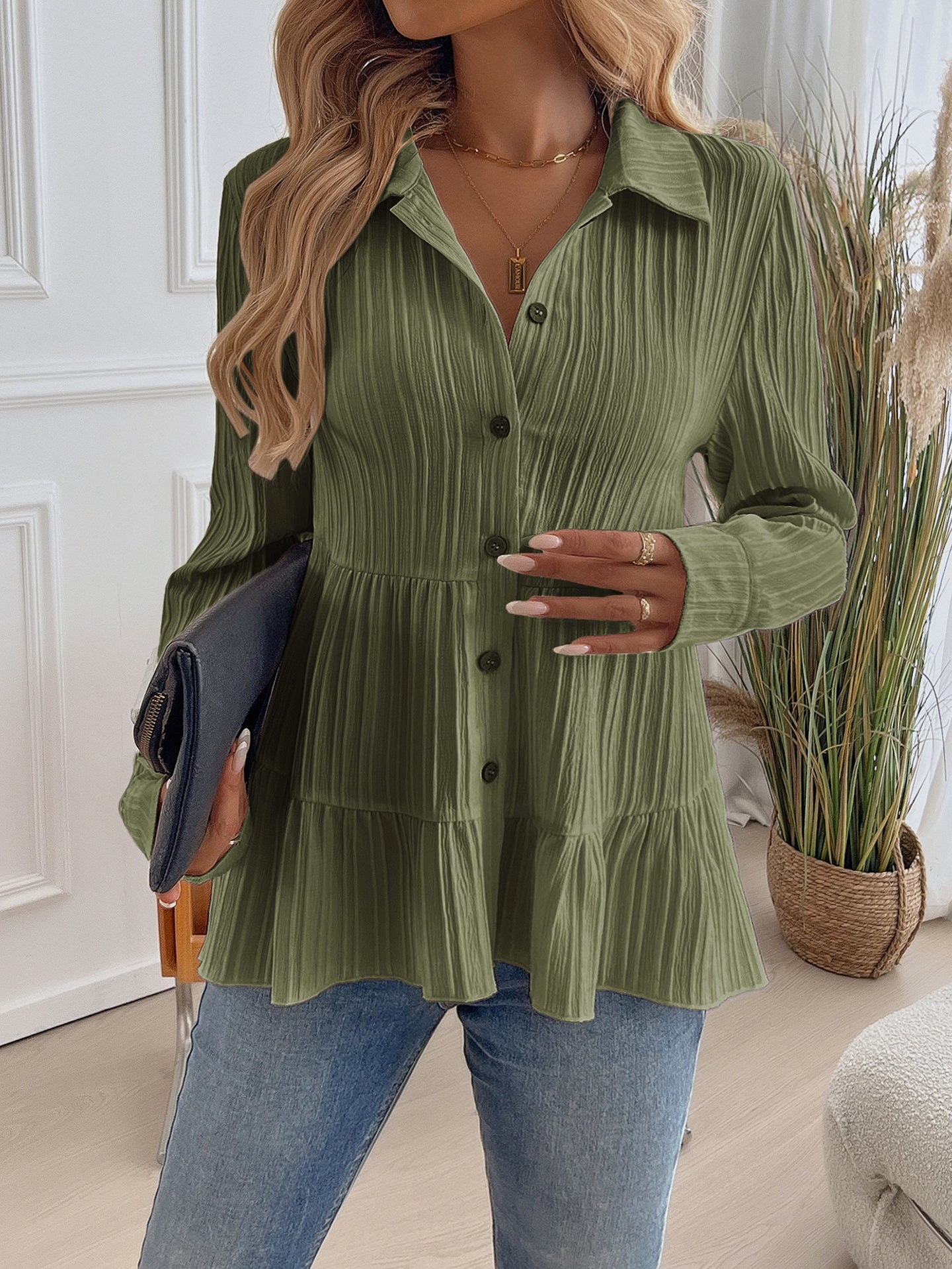 Women Opaque Casual Shirt