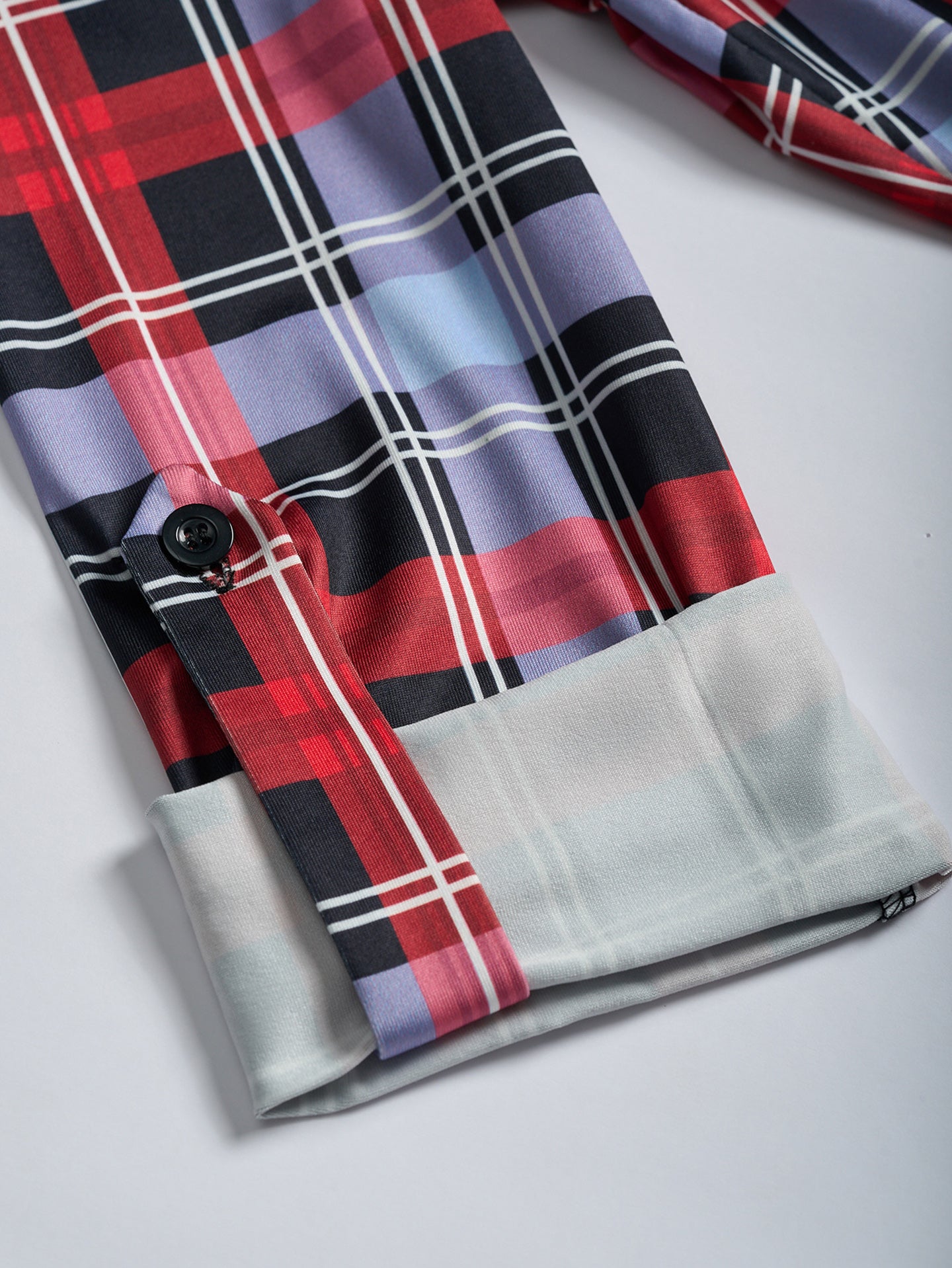 Women Checked Shirt Style Top