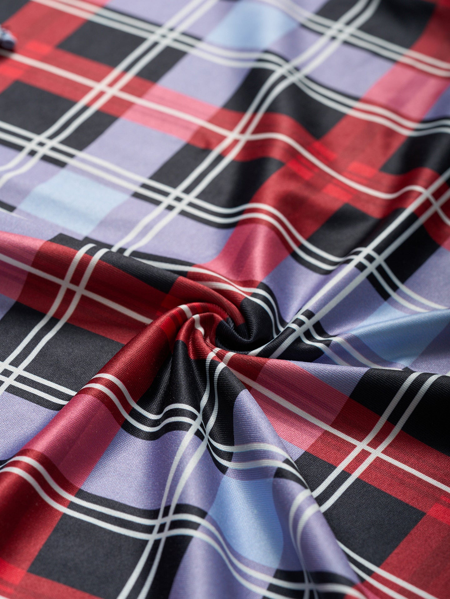 Women Checked Shirt Style Top