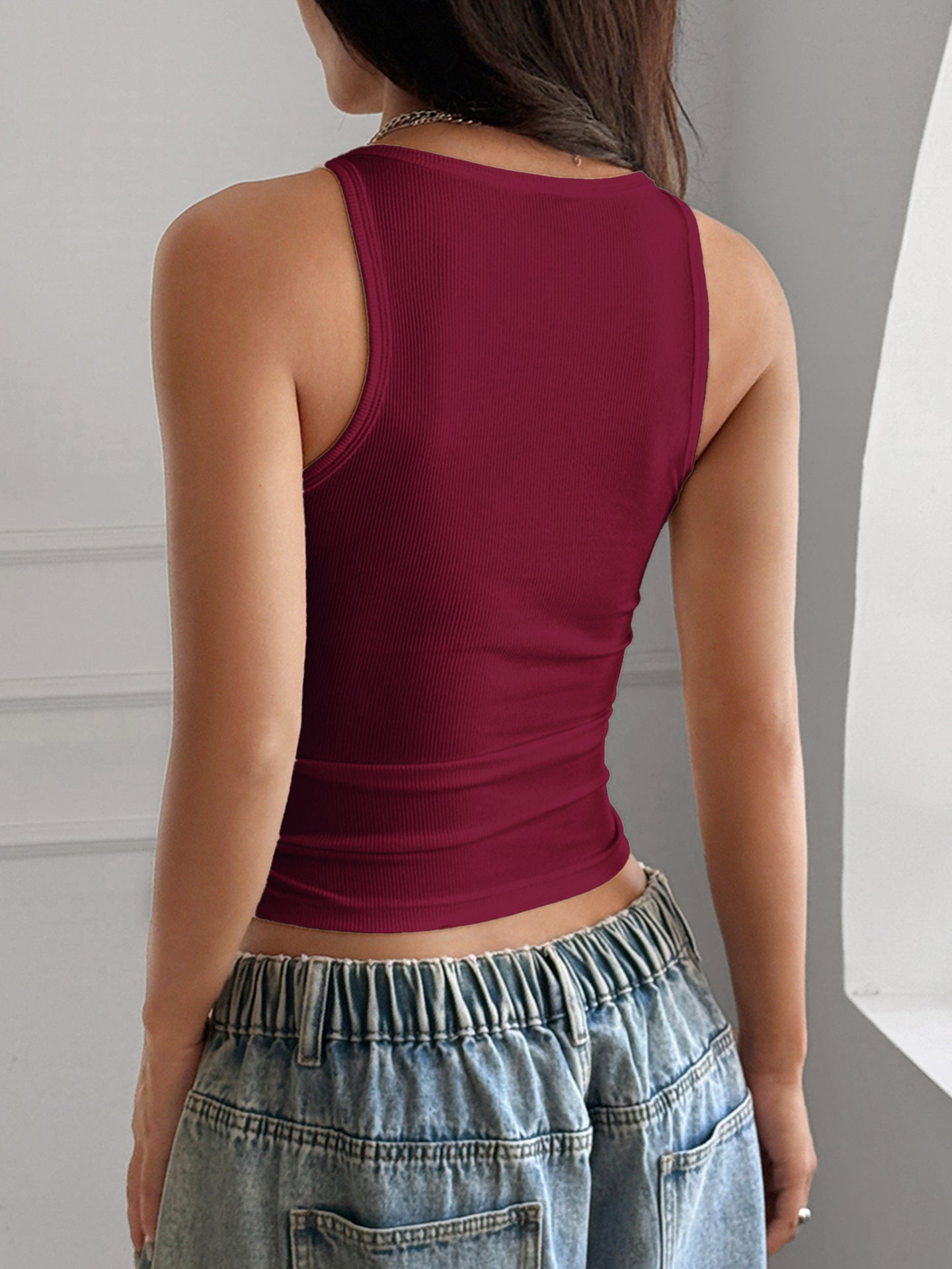 Women Tank Crop Top
