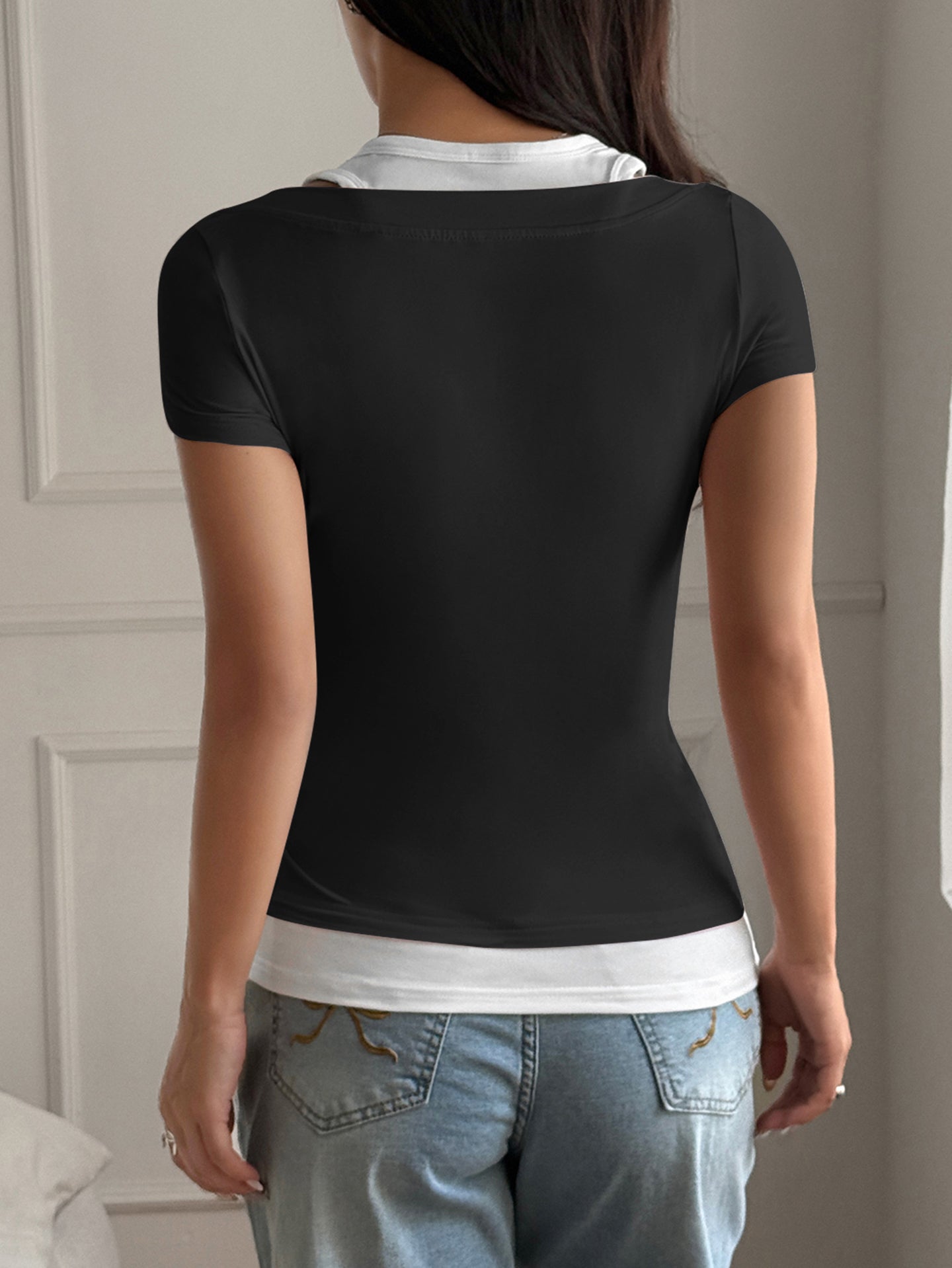 Women Solid Top