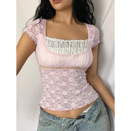 Women Abstract Printed Fitted Top