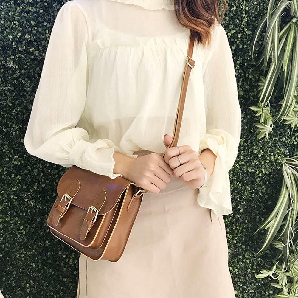 PU Bucket Sling Bag