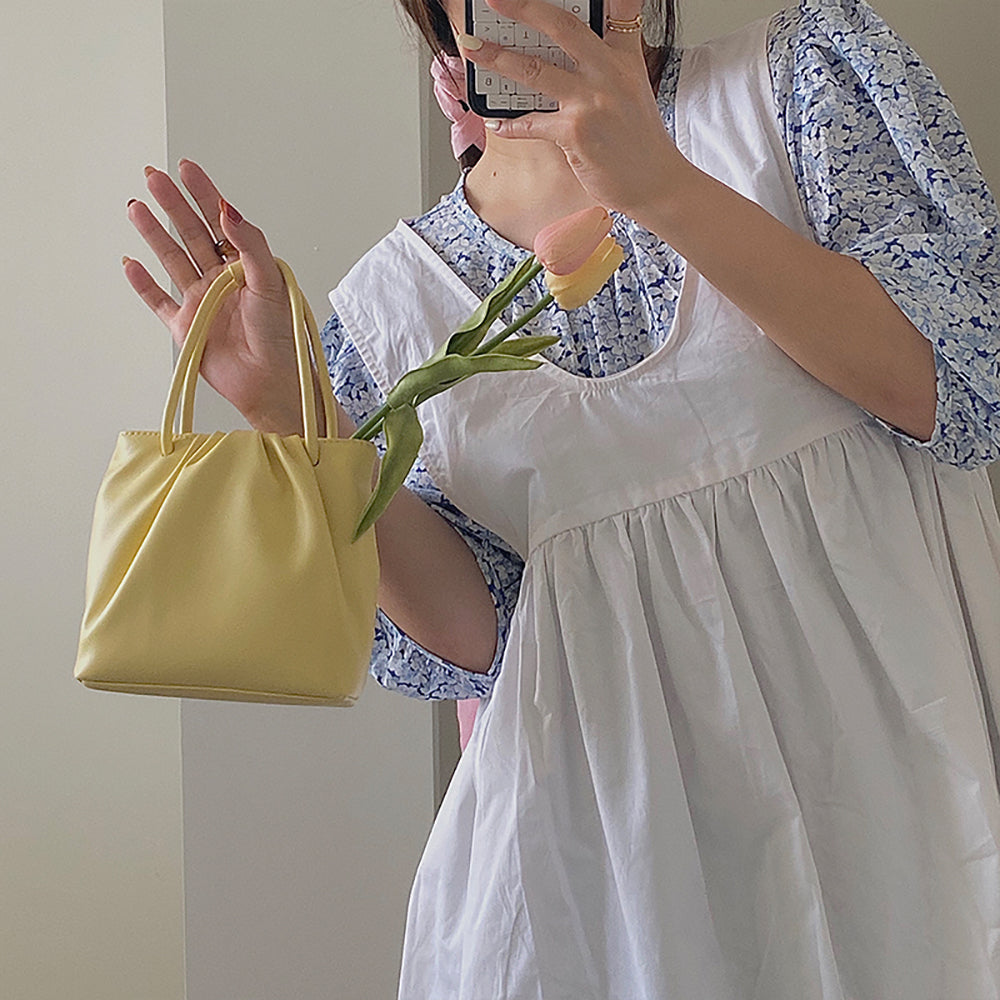 Handheld Bag with Quilted