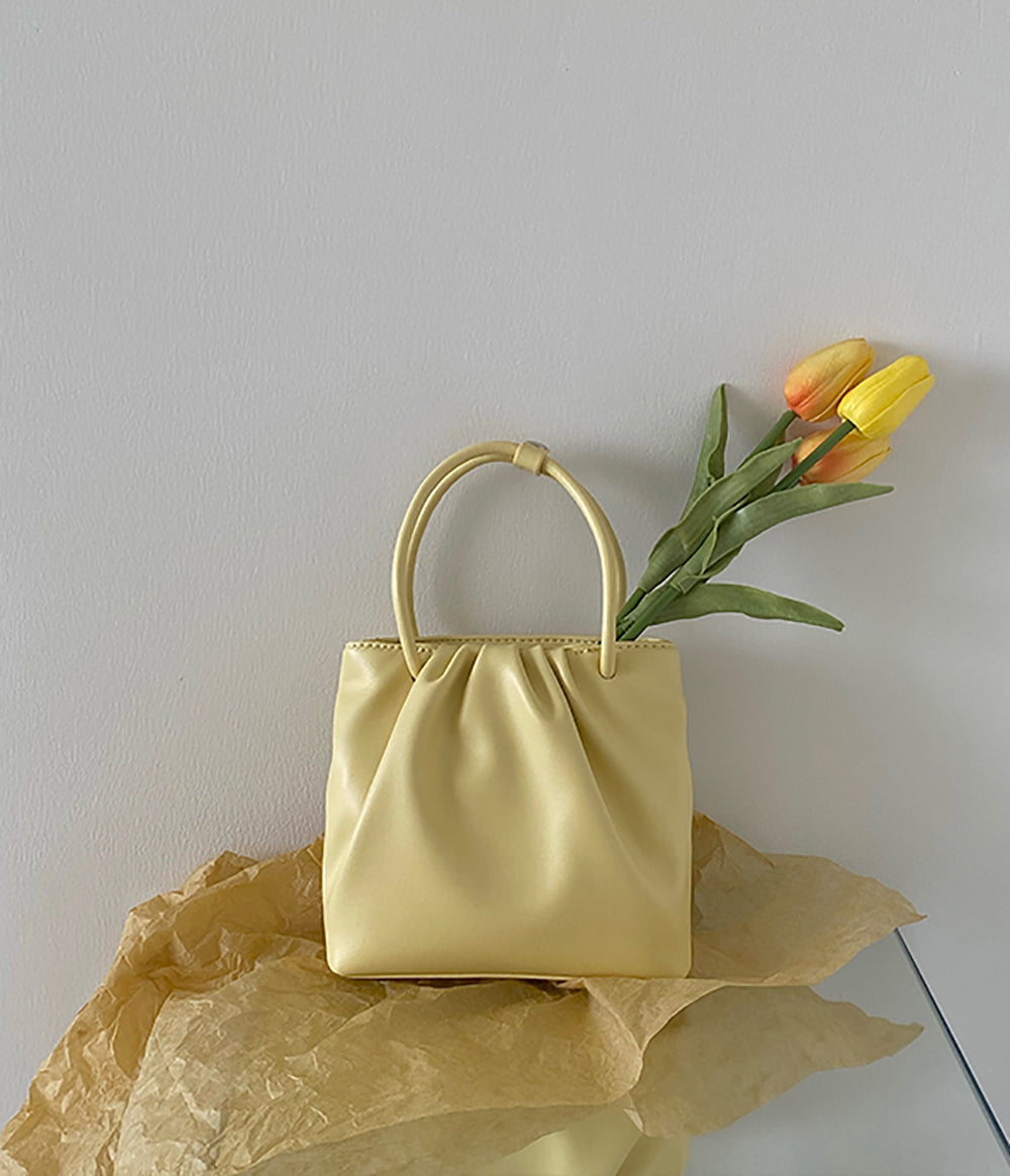 Handheld Bag with Quilted