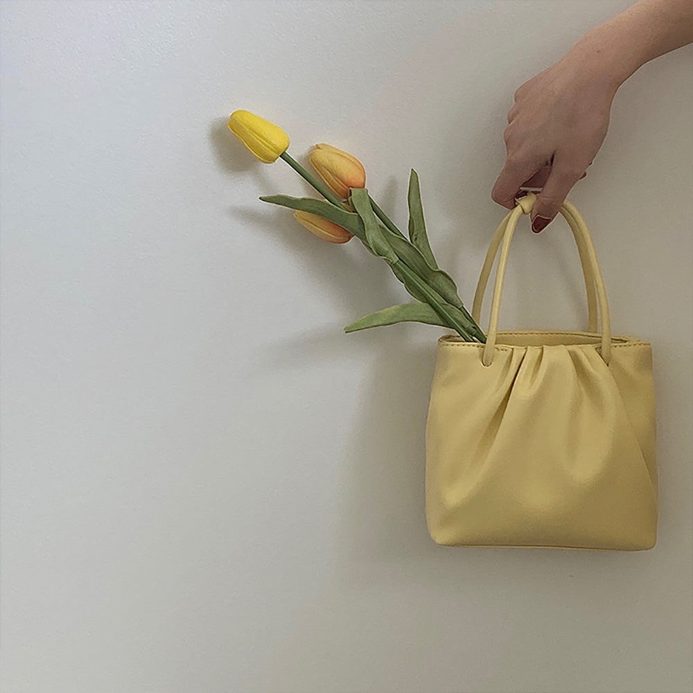 Handheld Bag with Quilted