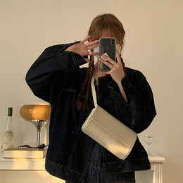 Bucket Sling Bag with Tasselled