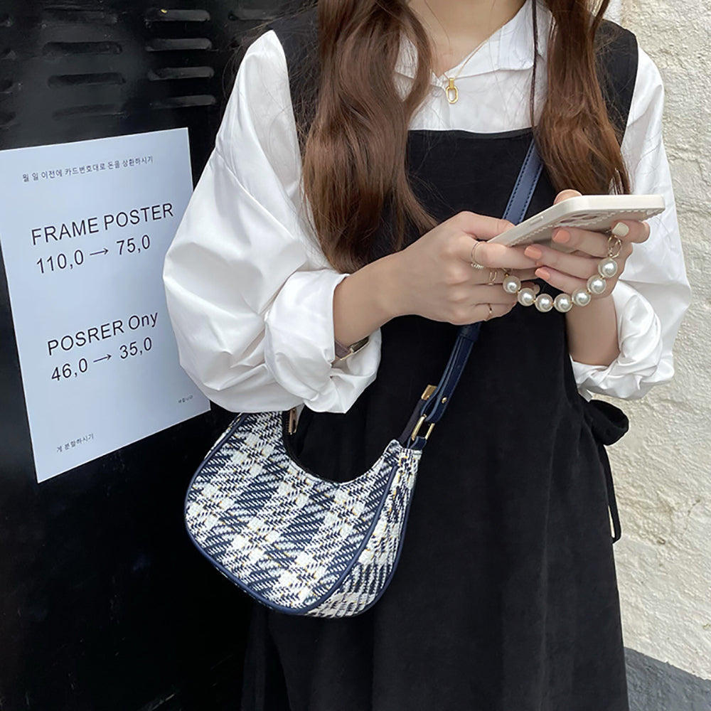 Printed Hobo Bag