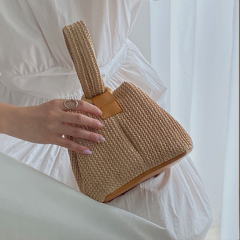 Textured Sling Bag with Tasselled