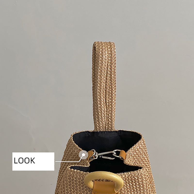 Textured Sling Bag with Tasselled