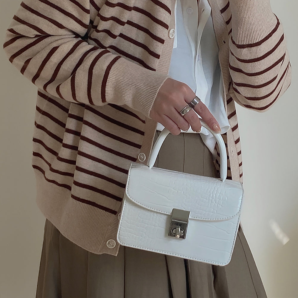 Textured PU Sling Bag