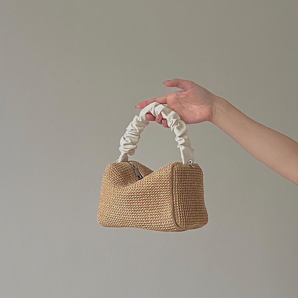 Textured Structured Sling Bag
