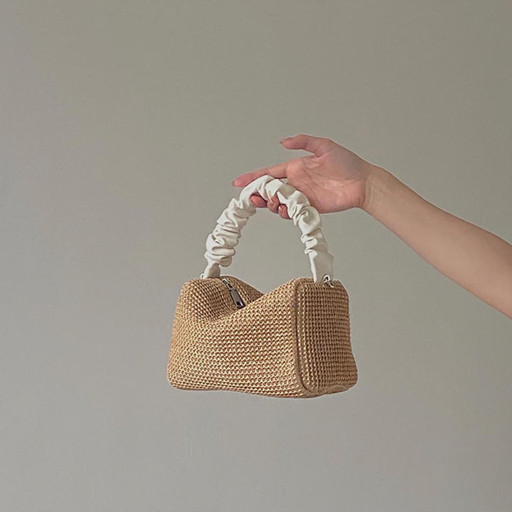 Textured Structured Sling Bag
