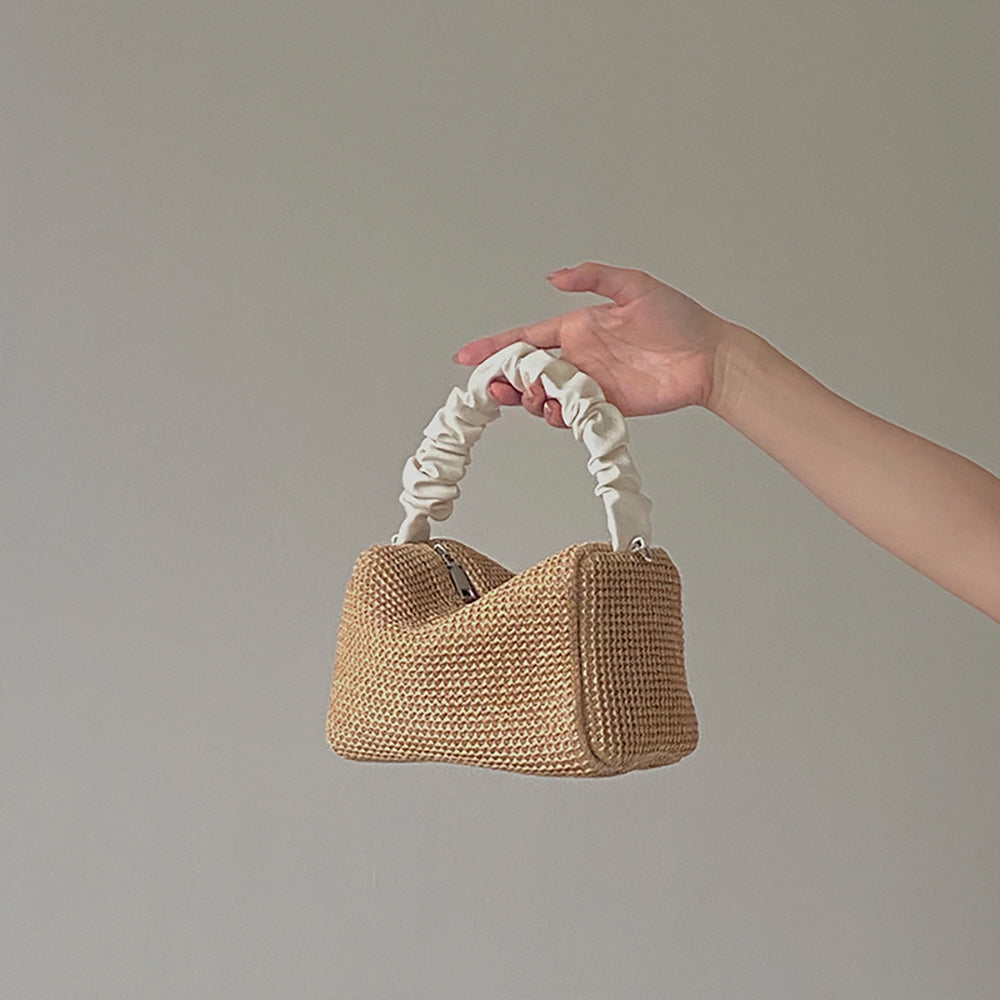 Textured Structured Sling Bag