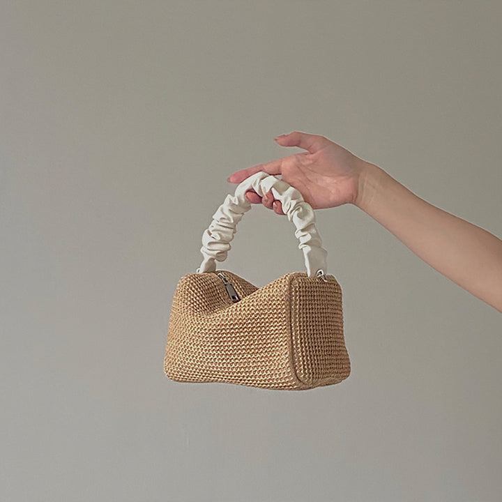 Textured Structured Sling Bag