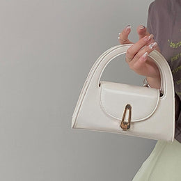 PU Satchel with Applique