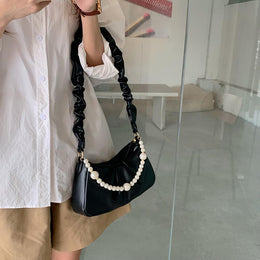 PU Sling Bag with Tasselled