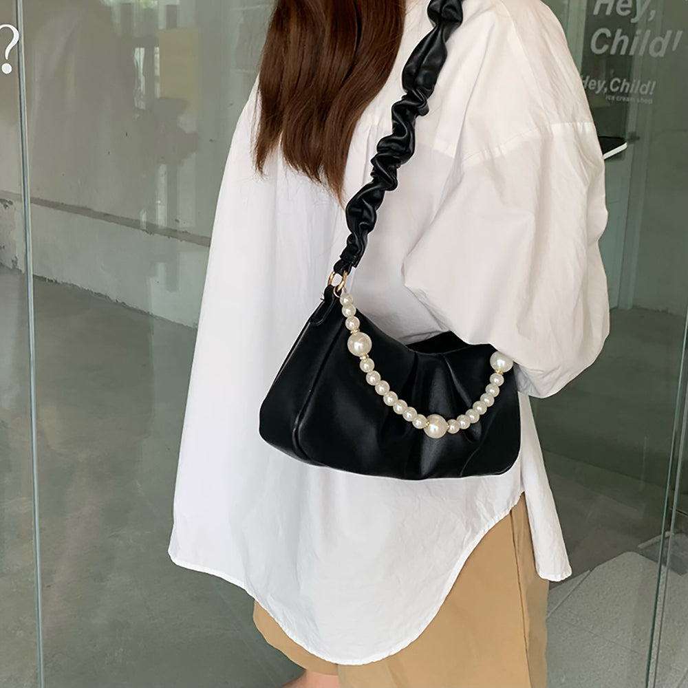 PU Sling Bag with Tasselled