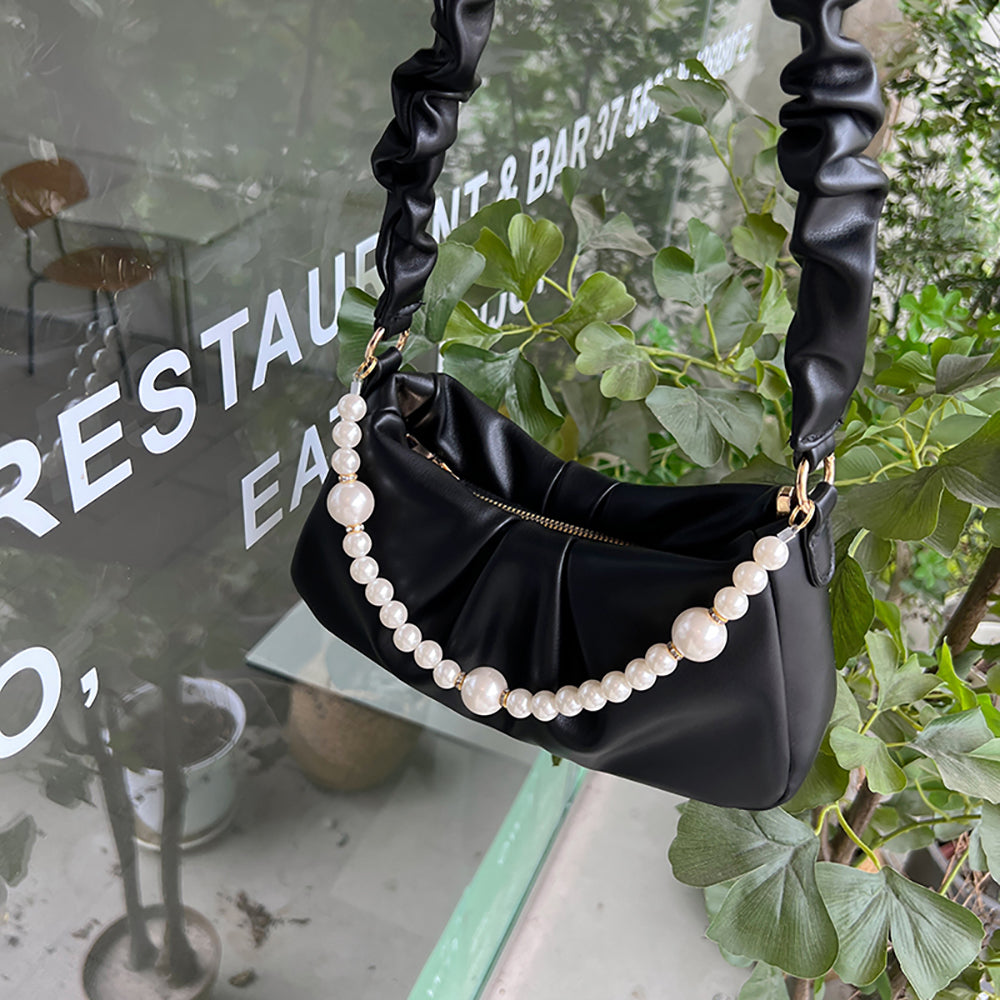 PU Sling Bag with Tasselled