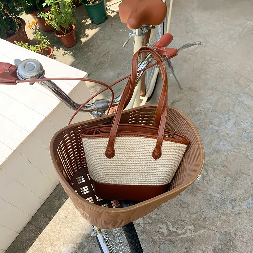 Textured Bucket Sling Bag