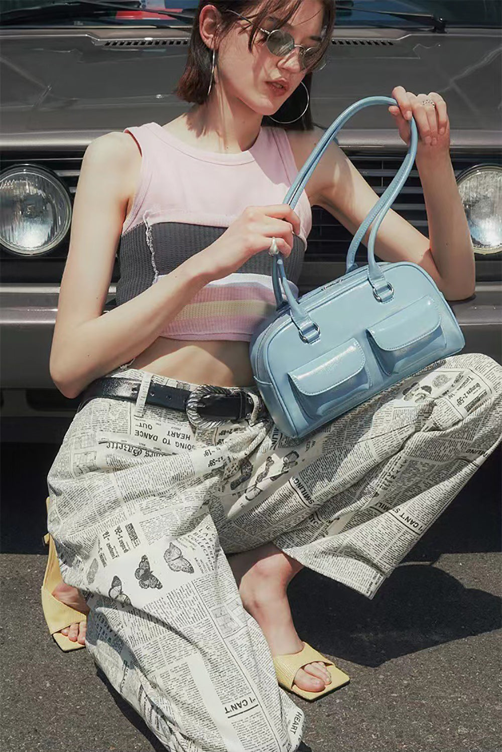 Structured Shoulder Bag