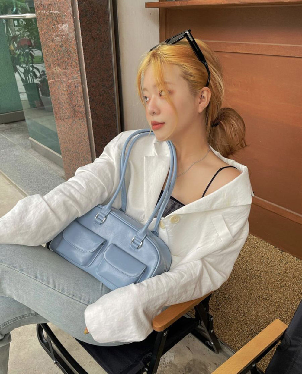 Structured Shoulder Bag