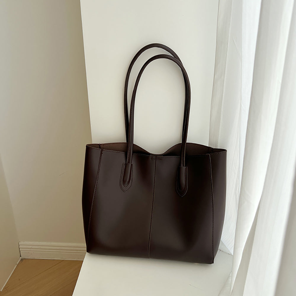 Bucket Shoulder Bag with Tasselled