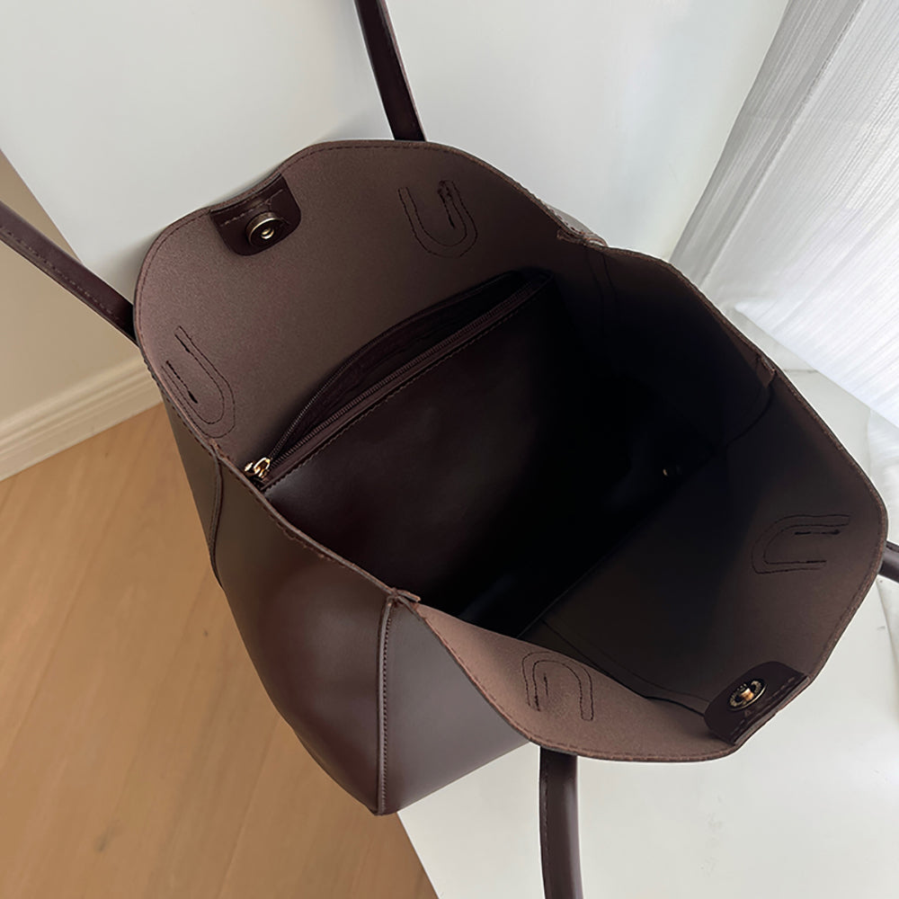Bucket Shoulder Bag with Tasselled