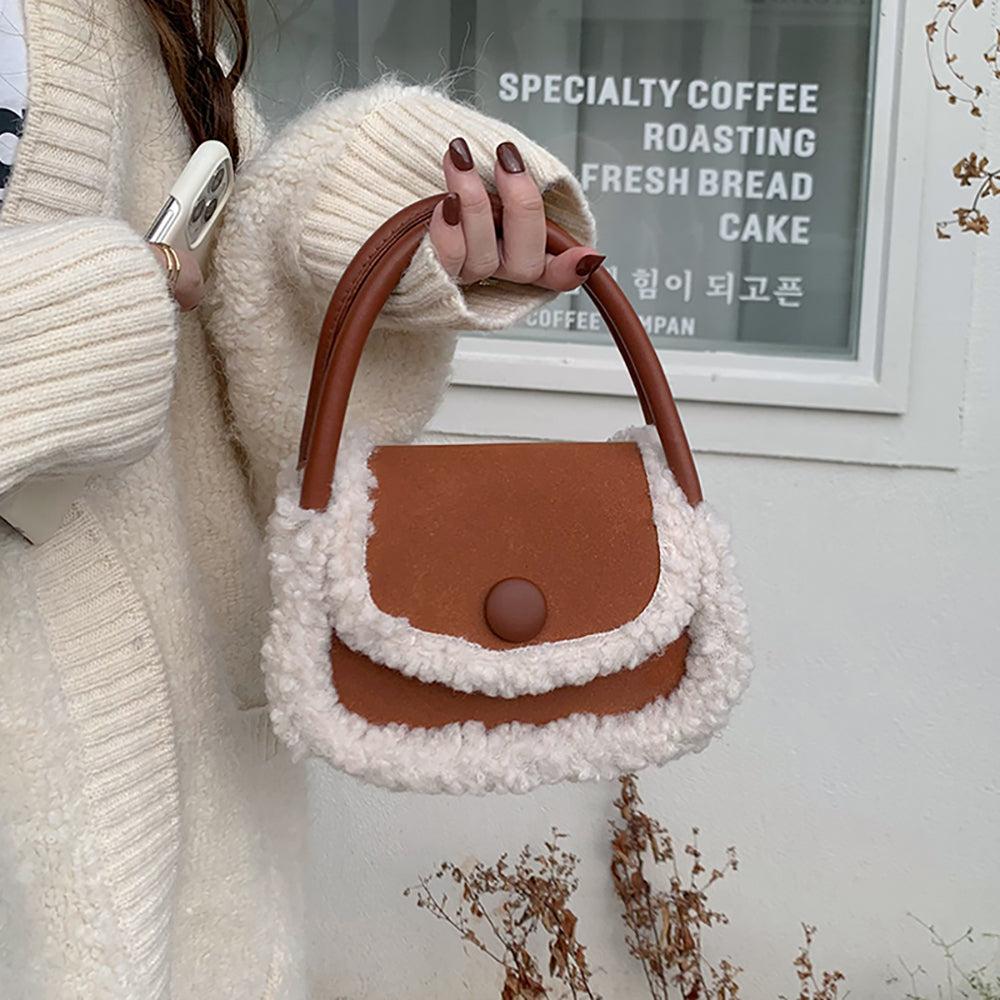 Bucket Sling Bag with Applique